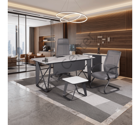 Alpi Ofis ve Büro Masa Takımı 160 cm Masalı